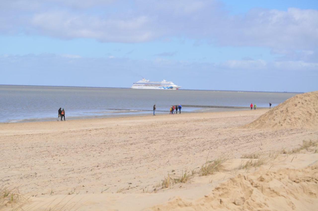 Ferienhaus Exner Hinter Dem Deich Cuxhaven Ngoại thất bức ảnh